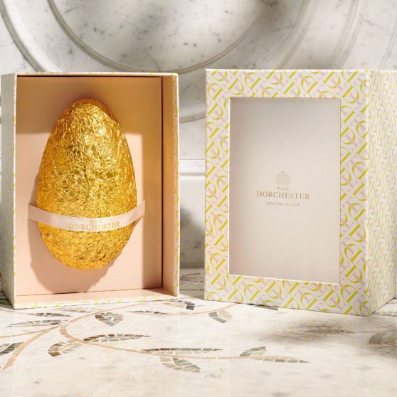 The Dorchester milk chocolate & hazelnut praline Easter egg